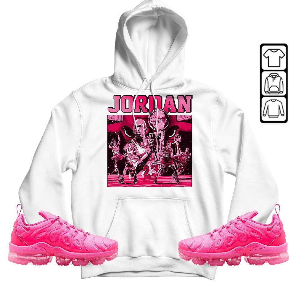 Cup 23 Sneaker Shirt Match Plus Triple Pink, Air VaporMax Plus Triple Pink MKO T-Shirt
