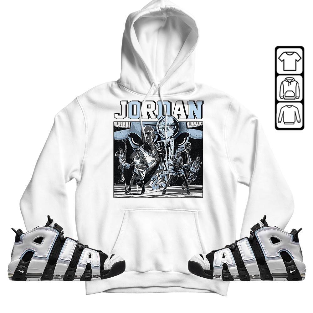 Cup 23 Sneaker Shirt Match Uptempo Cobalt Bliss, Air More Uptempo Cobalt Bliss MKO T-Shirt Cup 23 Sneaker Shirt Match Uptempo Cobalt Bliss, Air More Uptempo Cobalt Bliss MKO T-Shirt