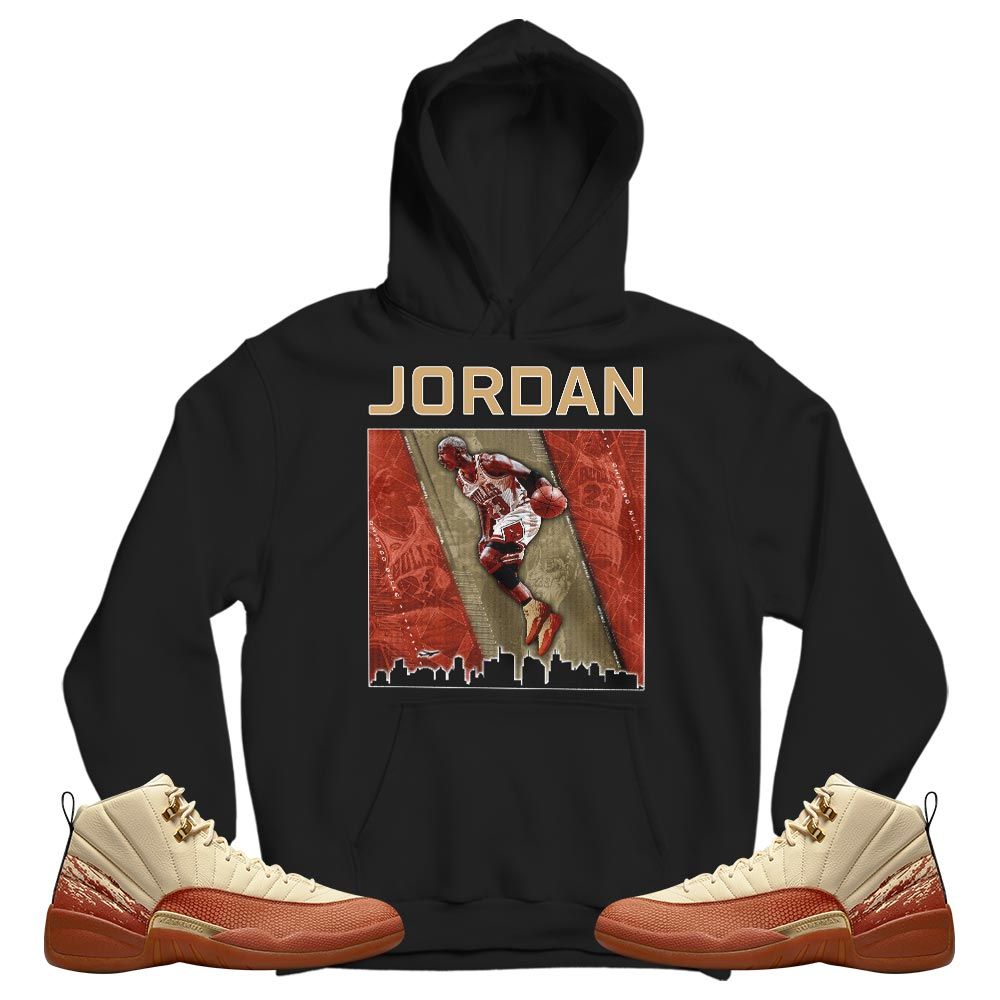 Custom 23 City Sneaker Shirt Match Eastside Golf 12s, Jordan 12 Retro Eastside Golf MKO T-Shirt