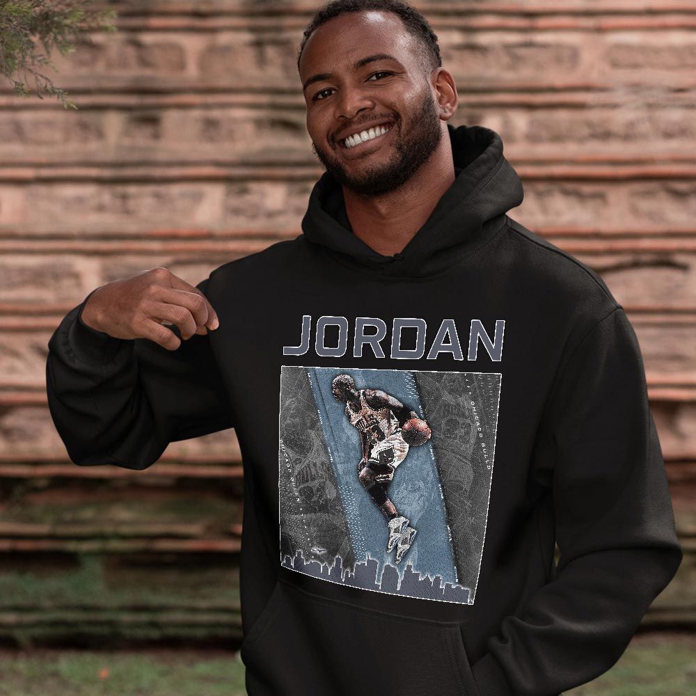Custom 23 City Sneaker Shirt Match Retro Cool Grey 6s, Jordan 6 Cool Grey MKO T-Shirt Custom 23 City Sneaker Shirt Match Retro Cool Grey 6s, Jordan 6 Cool Grey MKO T-Shirt