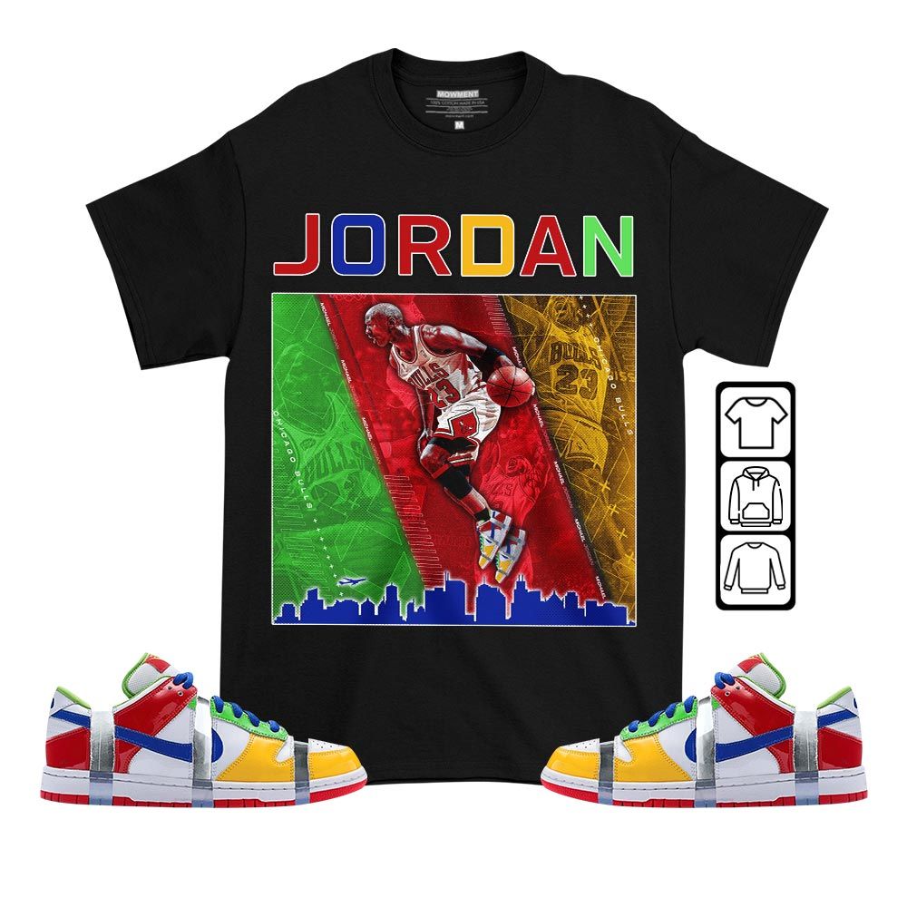 Custom 23 City Sneaker Shirt Match SB Dunk Low eBay, SB Dunk Low Sandy MKO T-Shirt