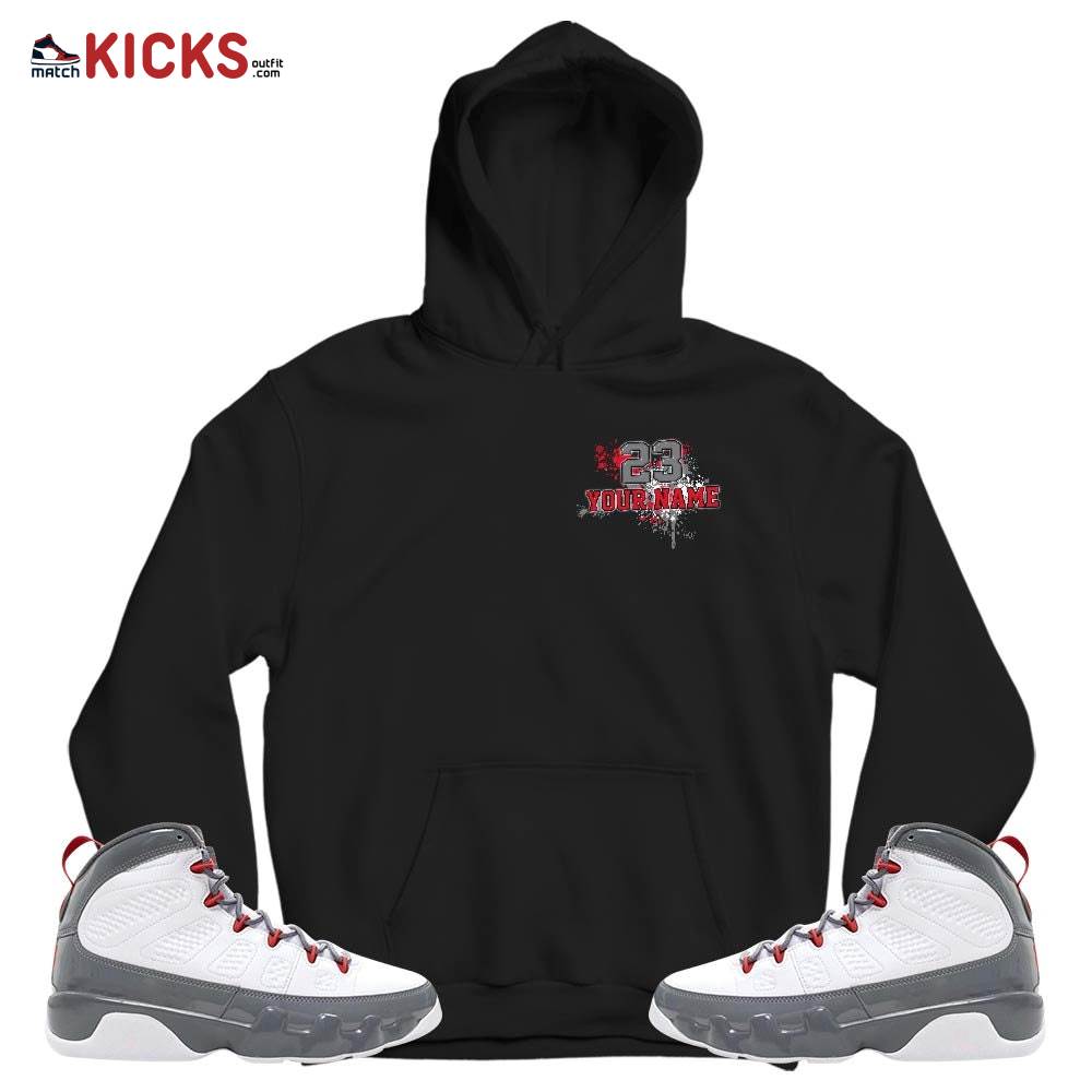 Custom 23 Jordan Sneaker Shirt Match Fire Red 9s, Jordan 9 Retro Fire Red MKO T-Shirt Custom 23 Jordan Sneaker Shirt Match Fire Red 9s, Jordan 9 Retro Fire Red MKO T-Shirt