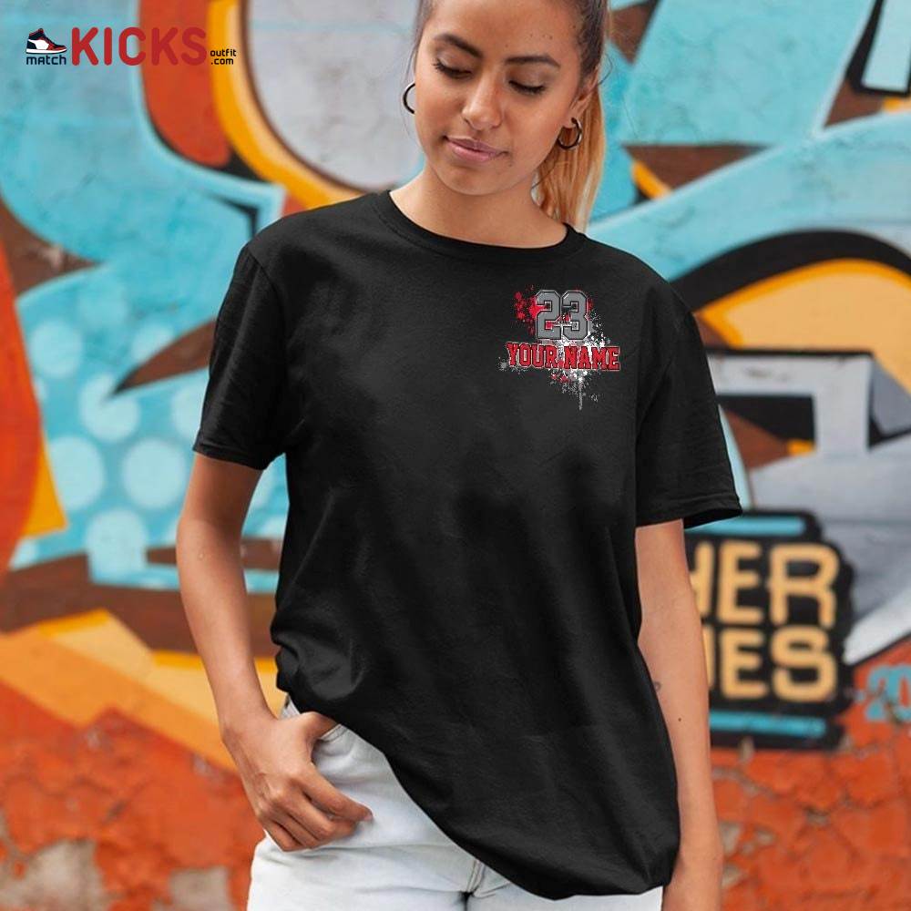Custom 23 Jordan Sneaker Shirt Match Fire Red 9s, Jordan 9 Retro Fire Red MKO T-Shirt Custom 23 Jordan Sneaker Shirt Match Fire Red 9s, Jordan 9 Retro Fire Red MKO T-Shirt