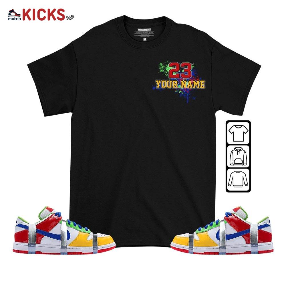 Custom 23 Jordan Sneaker Shirt Match SB Dunk Low eBay, SB Dunk Low Sandy MKO T-Shirt