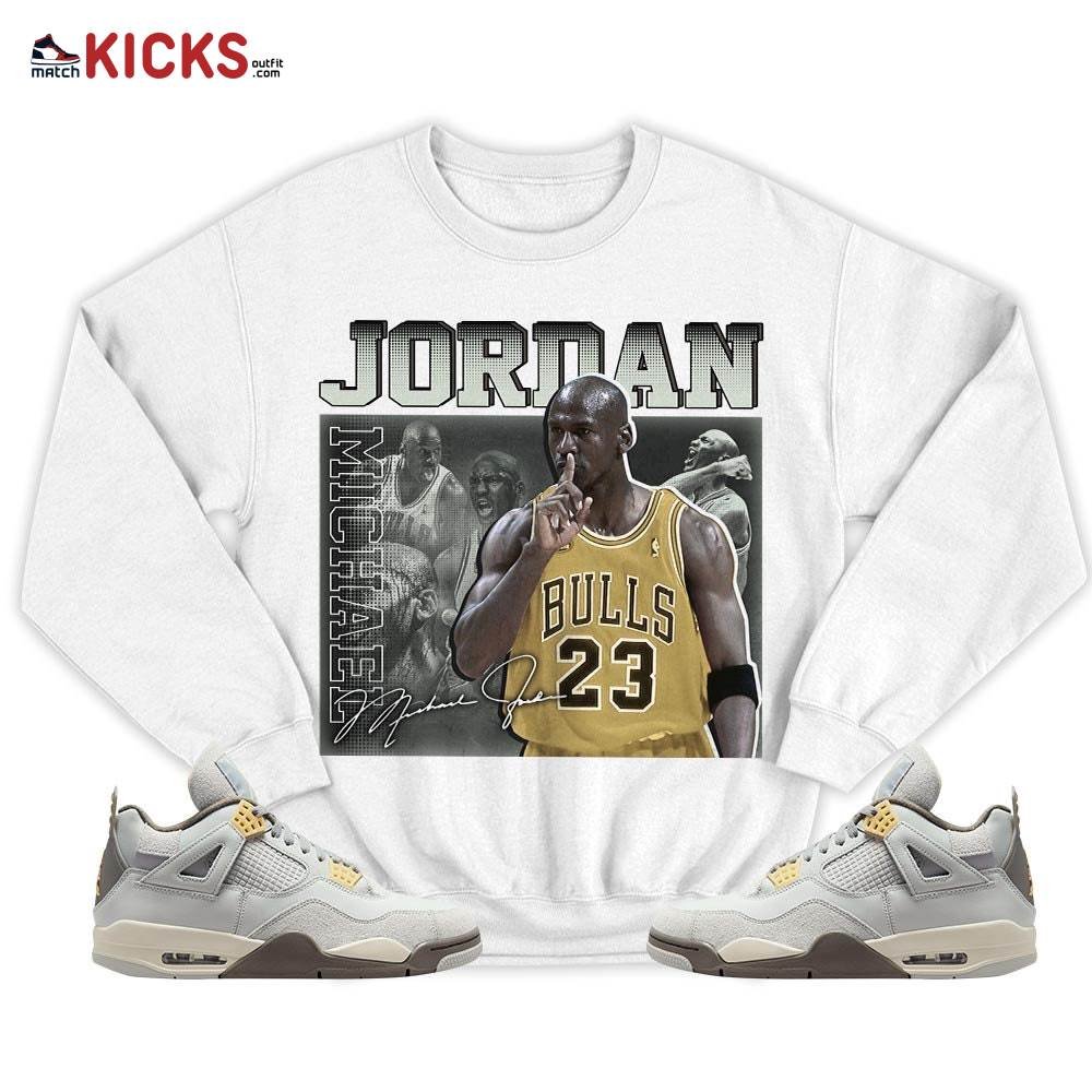 Custom 23JD Signature Sneaker Shirt Match Retro Craft 4s, Jordan 4 Craft Photon Dust MKO T-Shirt Custom 23JD Signature Sneaker Shirt Match Retro Craft 4s, Jordan 4 Craft Photon Dust MKO T-Shirt