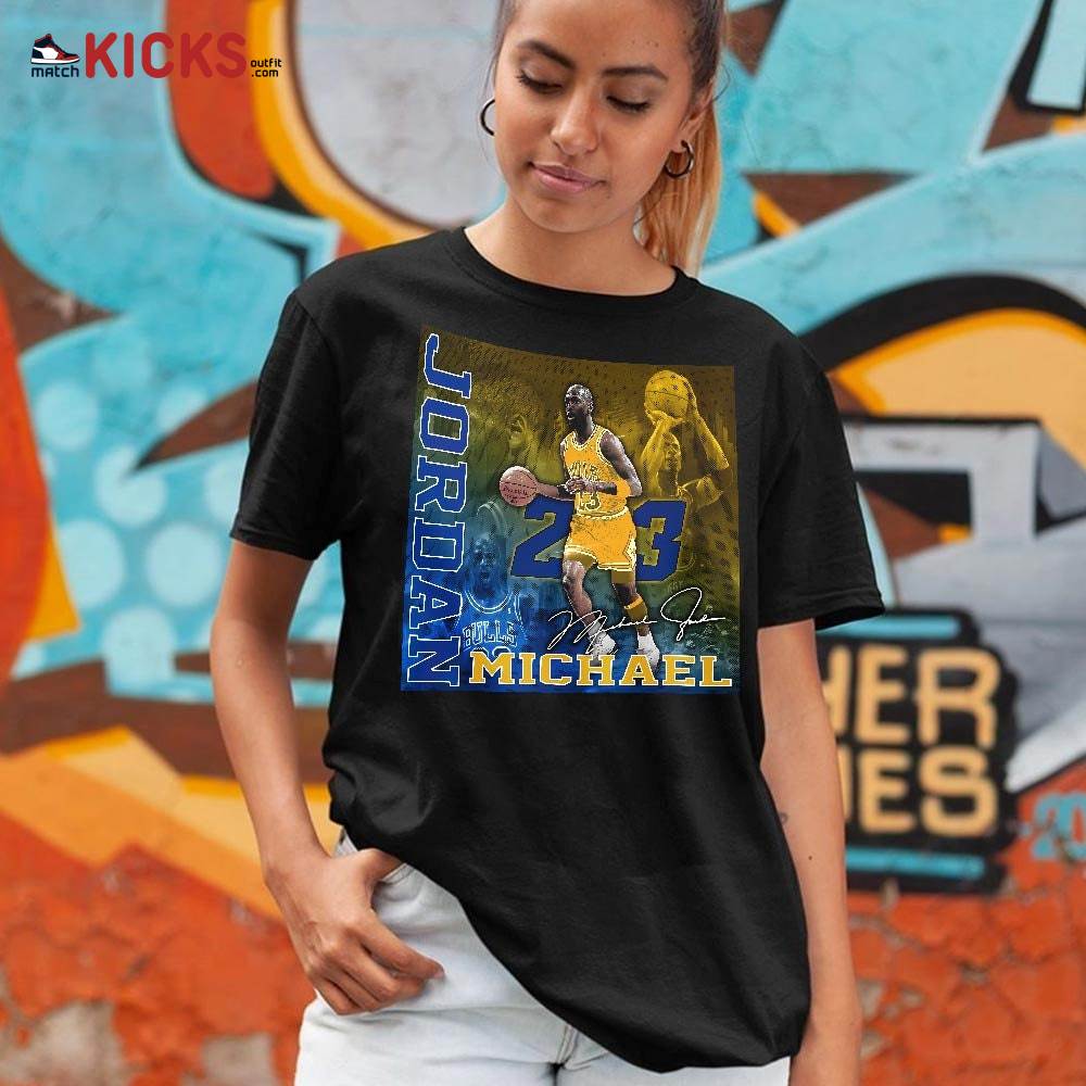 Custom 23JD Signature2 Sneaker Shirt Match 2023 Laney 1s, Jordan 1 Retro High Laney MKO T-Shirt Custom 23JD Signature2 Sneaker Shirt Match 2023 Laney 1s, Jordan 1 Retro High Laney MKO T-Shirt