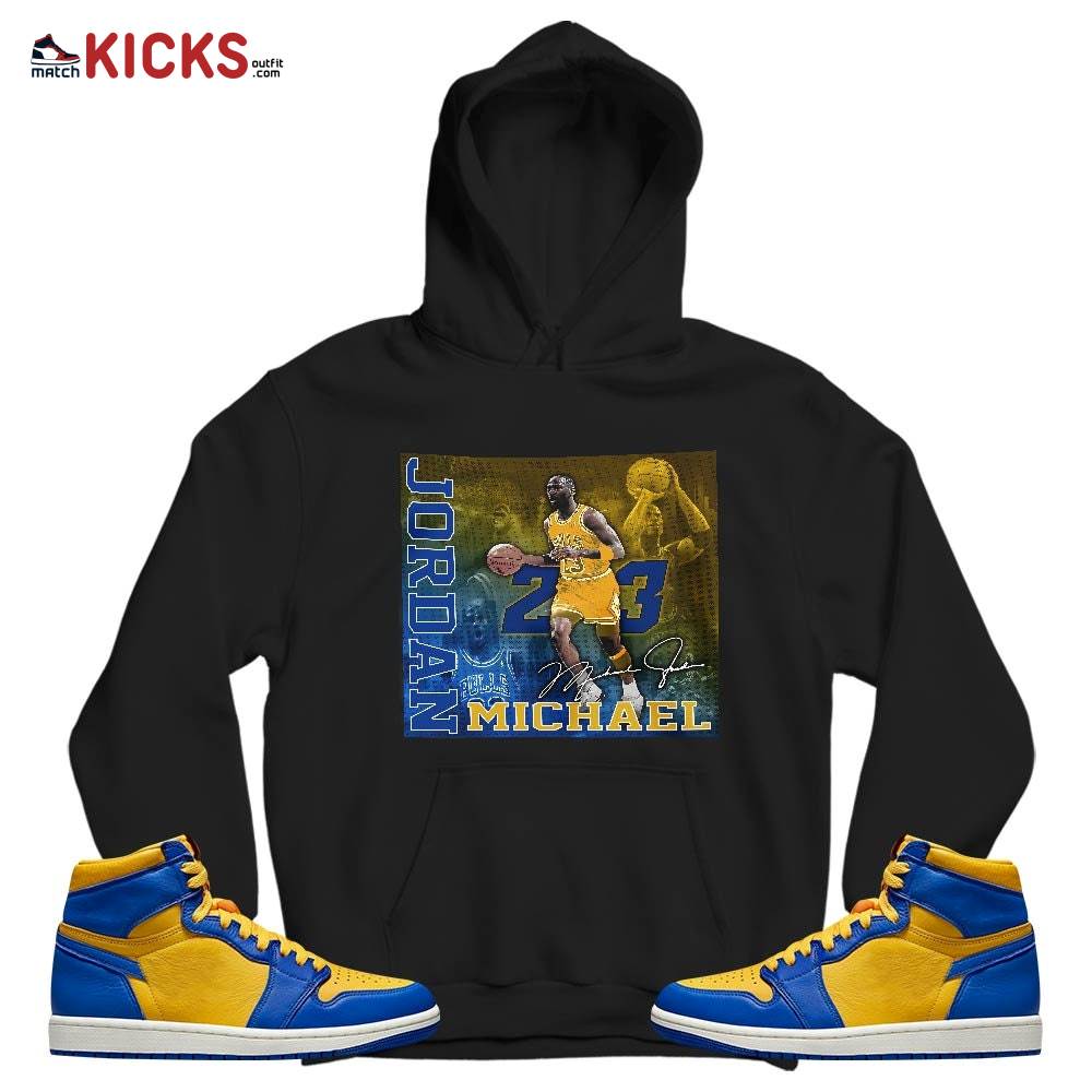 Custom 23JD Signature2 Sneaker Shirt Match 2023 Laney 1s, Jordan 1 Retro High Laney MKO T-Shirt Custom 23JD Signature2 Sneaker Shirt Match 2023 Laney 1s, Jordan 1 Retro High Laney MKO T-Shirt