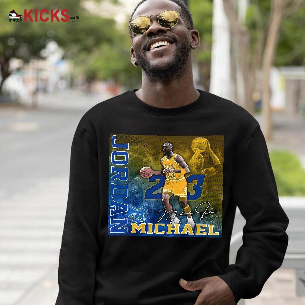 Custom 23JD Signature2 Sneaker Shirt Match 2023 Laney 1s, Jordan 1 Retro High Laney MKO T-Shirt Custom 23JD Signature2 Sneaker Shirt Match 2023 Laney 1s, Jordan 1 Retro High Laney MKO T-Shirt