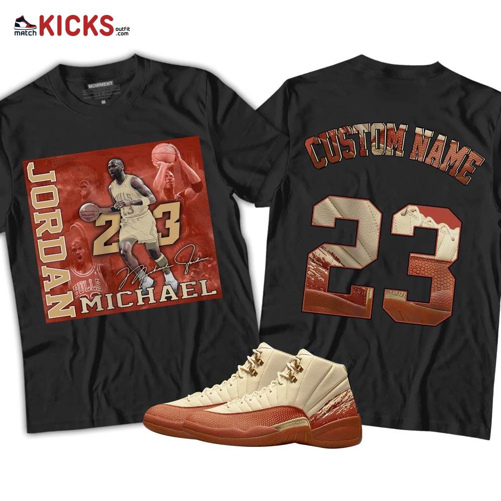 Custom 23JD Signature2 Sneaker Shirt Match Eastside Golf 12s, Jordan 12 Retro Eastside Golf MKO T-Shirt Custom 23JD Signature2 Sneaker Shirt Match Eastside Golf 12s, Jordan 12 Retro Eastside Golf MKO T-Shirt
