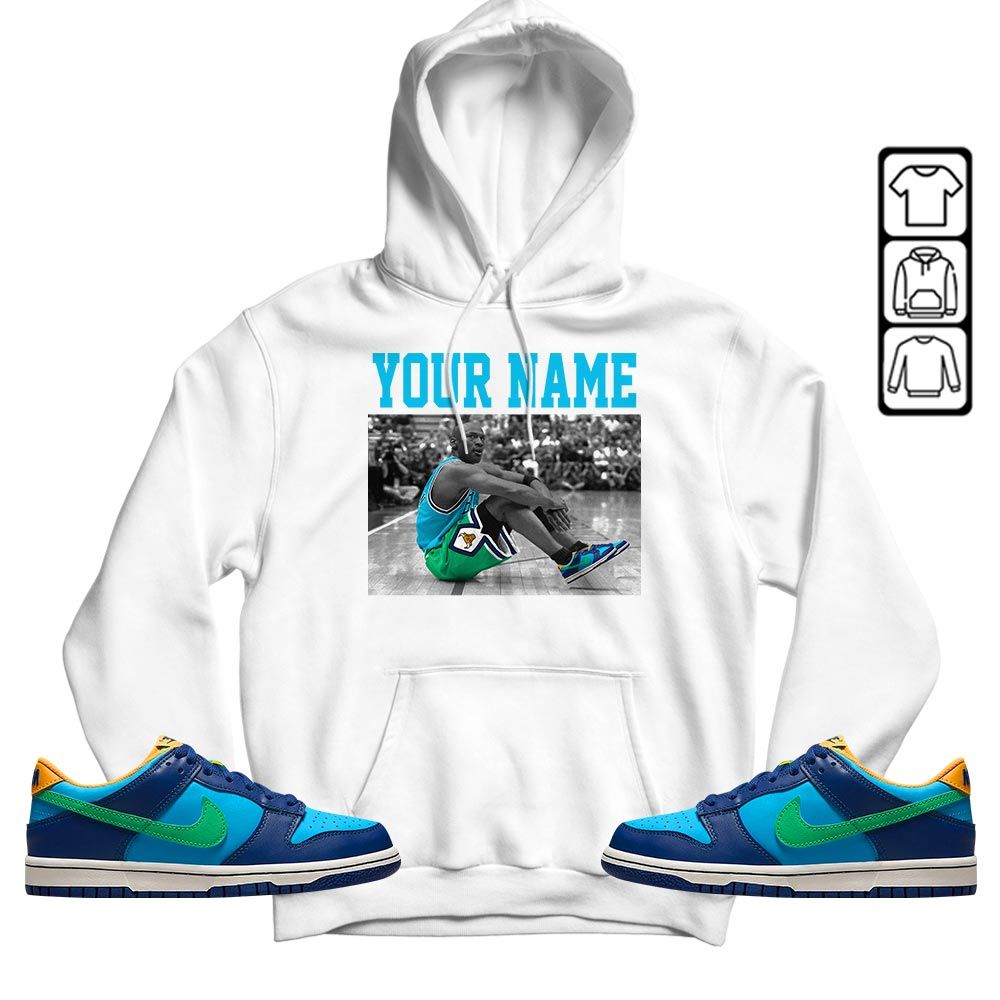 Custom Basketball Goat Number 23 Sneaker Shirt Match Dunk Low GS Kyrie, Dunk Low GS Electric Algae MKO Hoodie Custom Basketball Goat Number 23 Sneaker Shirt Match Dunk Low GS Kyrie, Dunk Low GS Electric Algae MKO Hoodie
