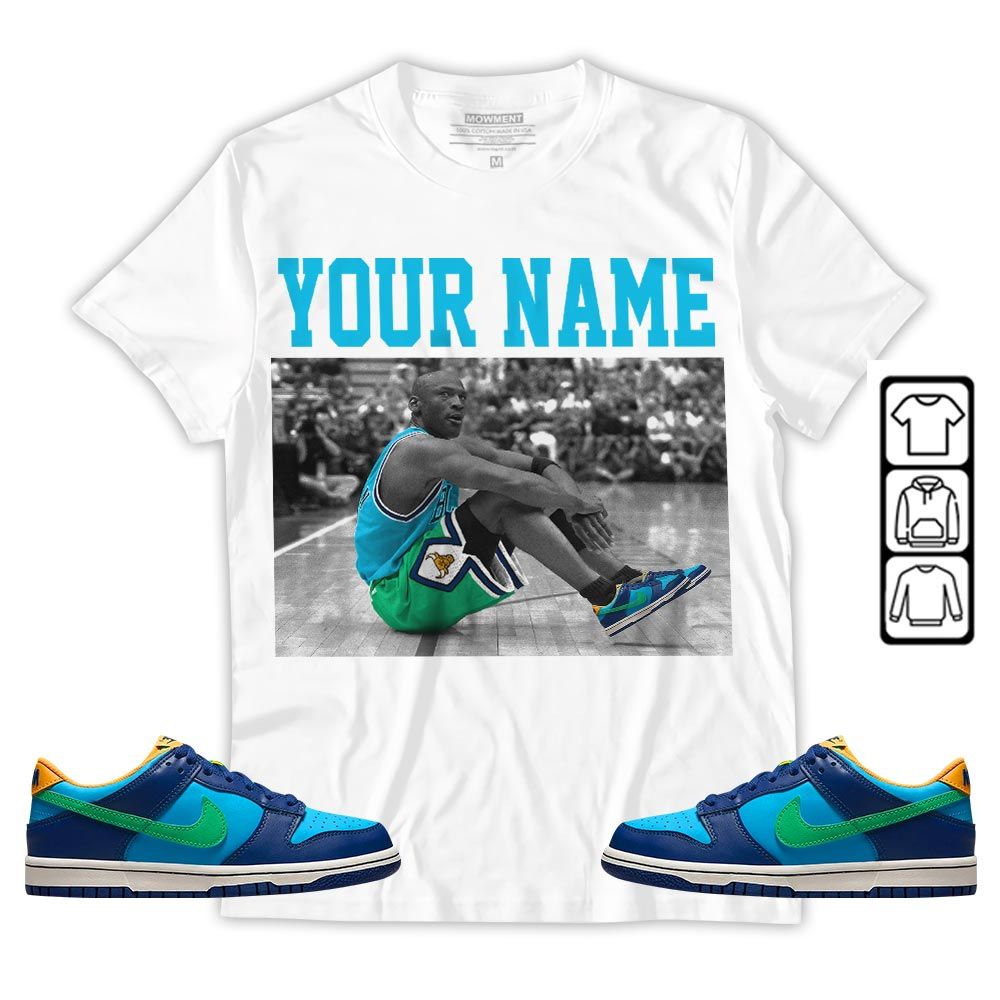 Custom Basketball Goat Number 23 Sneaker Shirt Match Dunk Low GS Kyrie, Dunk Low GS Electric Algae MKO T-Shirt Custom Basketball Goat Number 23 Sneaker Shirt Match Dunk Low GS Kyrie, Dunk Low GS Electric Algae MKO T-Shirt