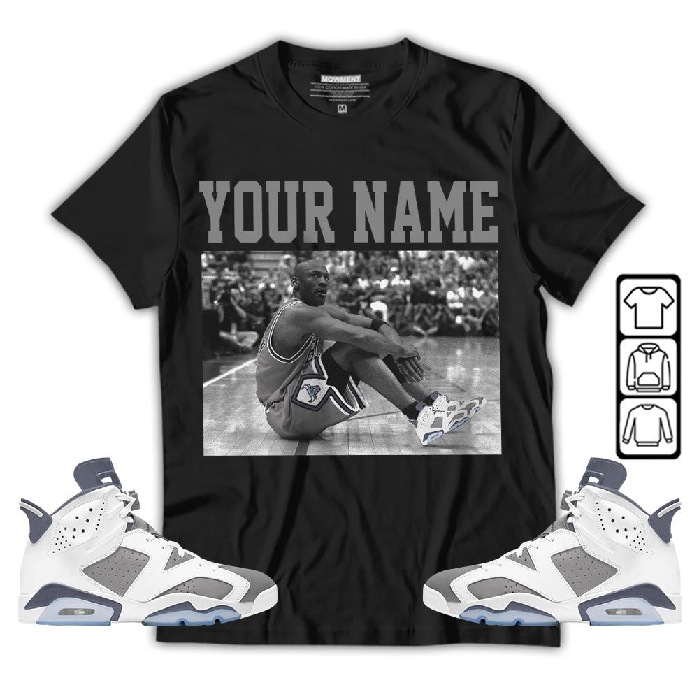 Custom Basketball Goat Number 23 Sneaker Shirt Match Retro Cool Grey 6s, Jordan 6 Cool Grey MKO T-Shirt Custom Basketball Goat Number 23 Sneaker Shirt Match Retro Cool Grey 6s, Jordan 6 Cool Grey MKO T-Shirt