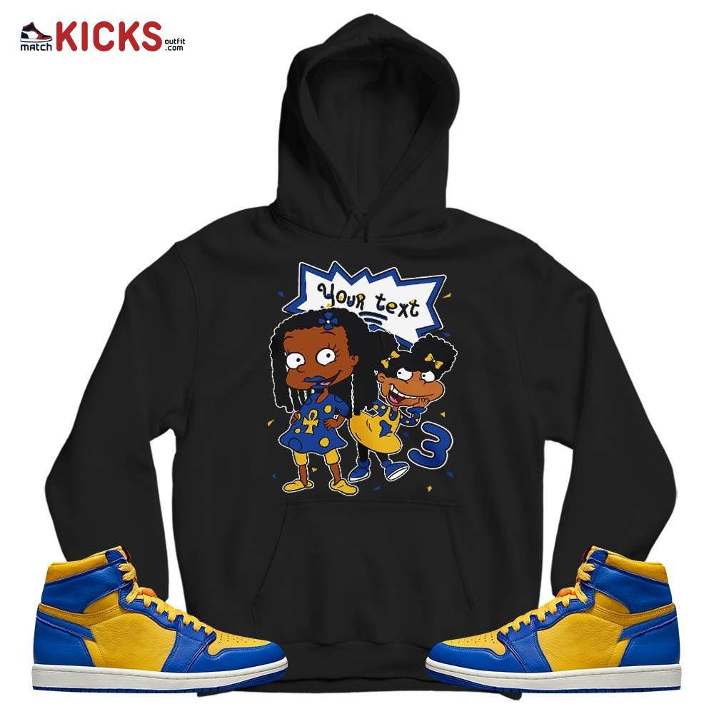 Custom Birthday Rugrats Sneaker Shirt Match 2023 Laney 1s, Jordan 1 Retro High Laney MKO T-Shirt Custom Birthday Rugrats Sneaker Shirt Match 2023 Laney 1s, Jordan 1 Retro High Laney MKO T-Shirt