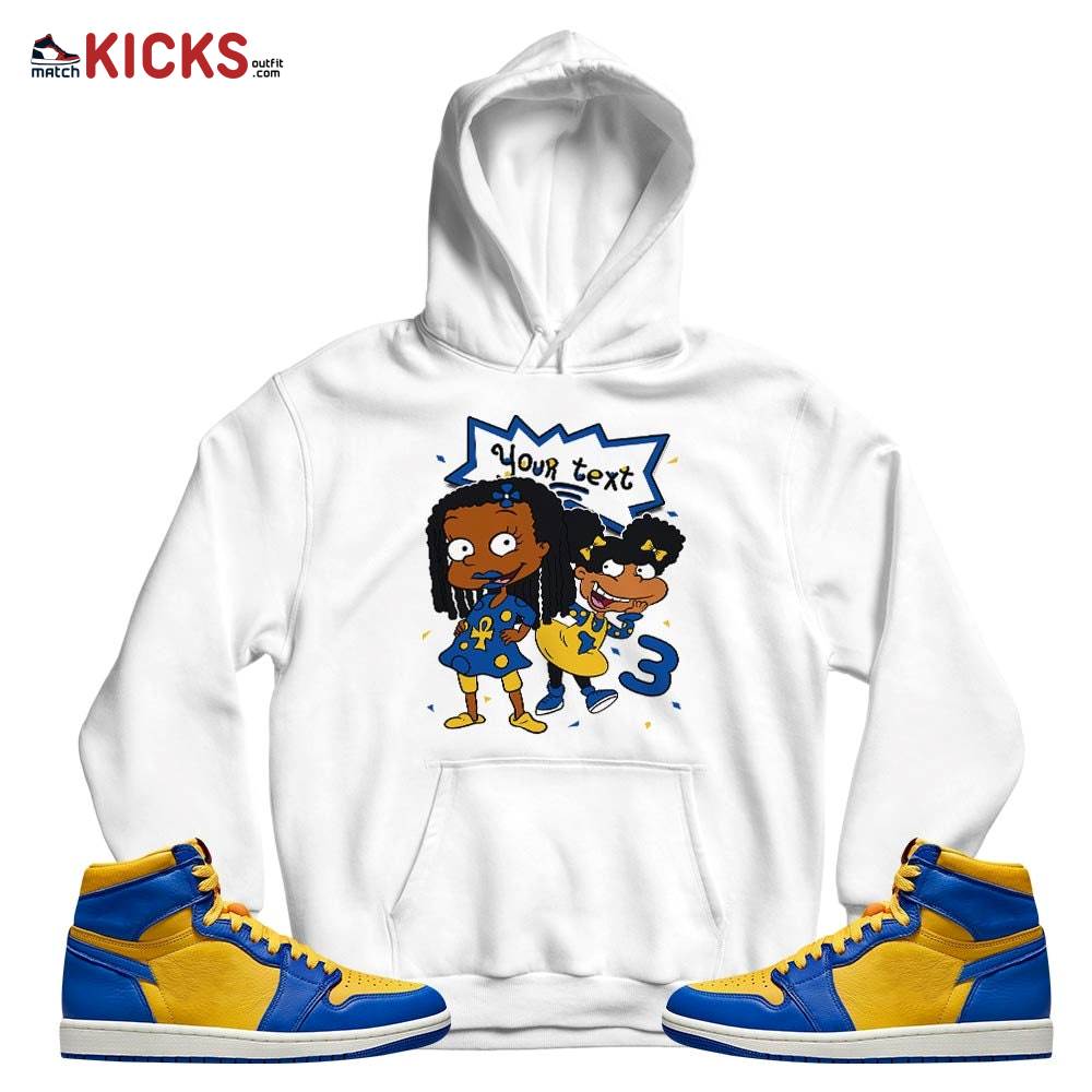 Custom Birthday Rugrats Sneaker Shirt Match 2023 Laney 1s, Jordan 1 Retro High Laney MKO T-Shirt Custom Birthday Rugrats Sneaker Shirt Match 2023 Laney 1s, Jordan 1 Retro High Laney MKO T-Shirt