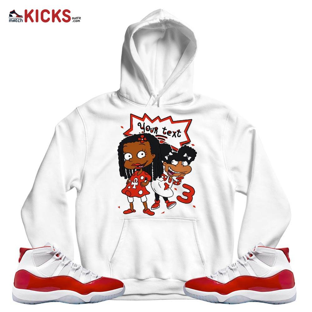 Custom Birthday Rugrats Sneaker Shirt Match Cherry 11s, Jordan 11 Retro Cherry MKO T-Shirt Custom Birthday Rugrats Sneaker Shirt Match Cherry 11s, Jordan 11 Retro Cherry MKO T-Shirt