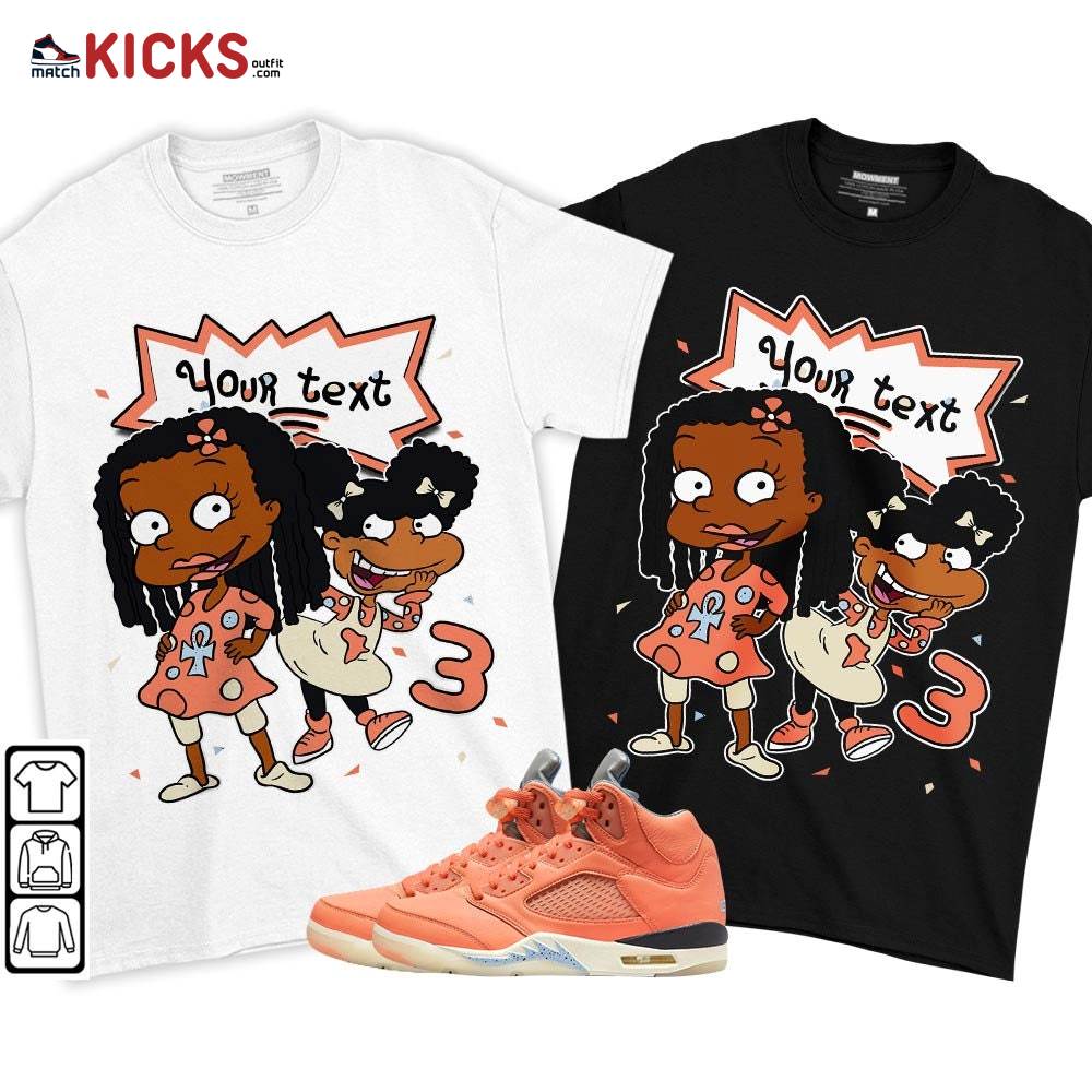 Custom Birthday Rugrats Sneaker Shirt Match Crimson Bliss 5s, Jordan 5 DJ Khaled Crimson Bliss MKO T-Shirt Custom Birthday Rugrats Sneaker Shirt Match Crimson Bliss 5s, Jordan 5 DJ Khaled Crimson Bliss MKO T-Shirt