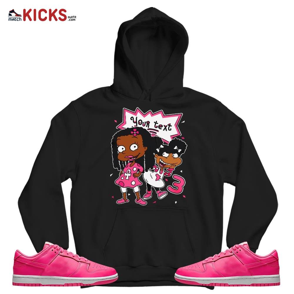 Custom Birthday Rugrats Sneaker Shirt Match Dunk Low Hyper Pink, Dunk Low Hot Pink MKO T-Shirt Custom Birthday Rugrats Sneaker Shirt Match Dunk Low Hyper Pink, Dunk Low Hot Pink MKO T-Shirt