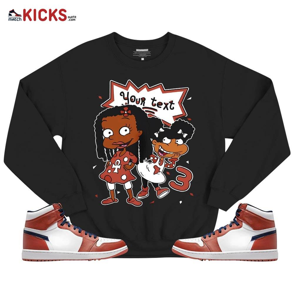 Custom Birthday Rugrats Sneaker Shirt Match Eastside Golf 1s, Jordan 1 High Eastside Golf MKO T-Shirt Custom Birthday Rugrats Sneaker Shirt Match Eastside Golf 1s, Jordan 1 High Eastside Golf MKO T-Shirt