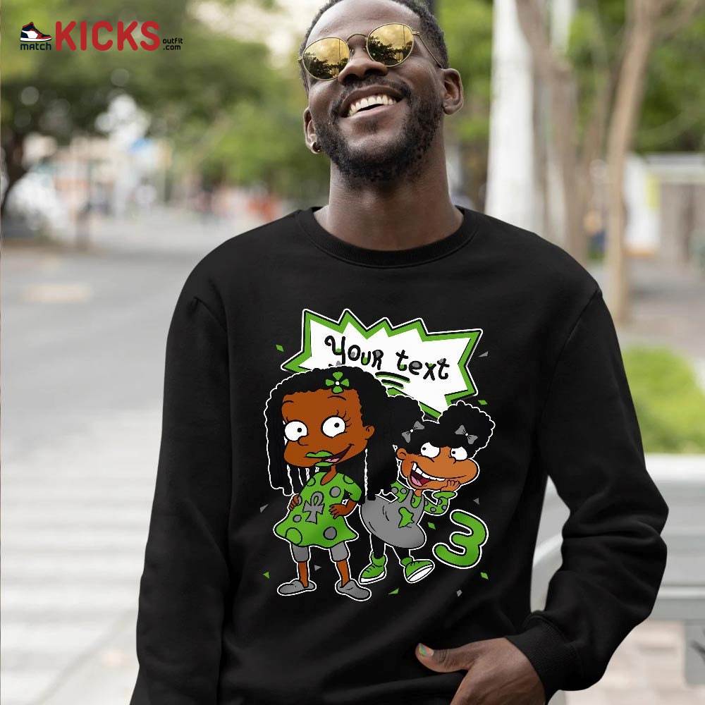 Custom Birthday Rugrats Sneaker Shirt Match Green Bean 5s, Jordan 5 Retro Green Bean MKO T-Shirt Custom Birthday Rugrats Sneaker Shirt Match Green Bean 5s, Jordan 5 Retro Green Bean MKO T-Shirt