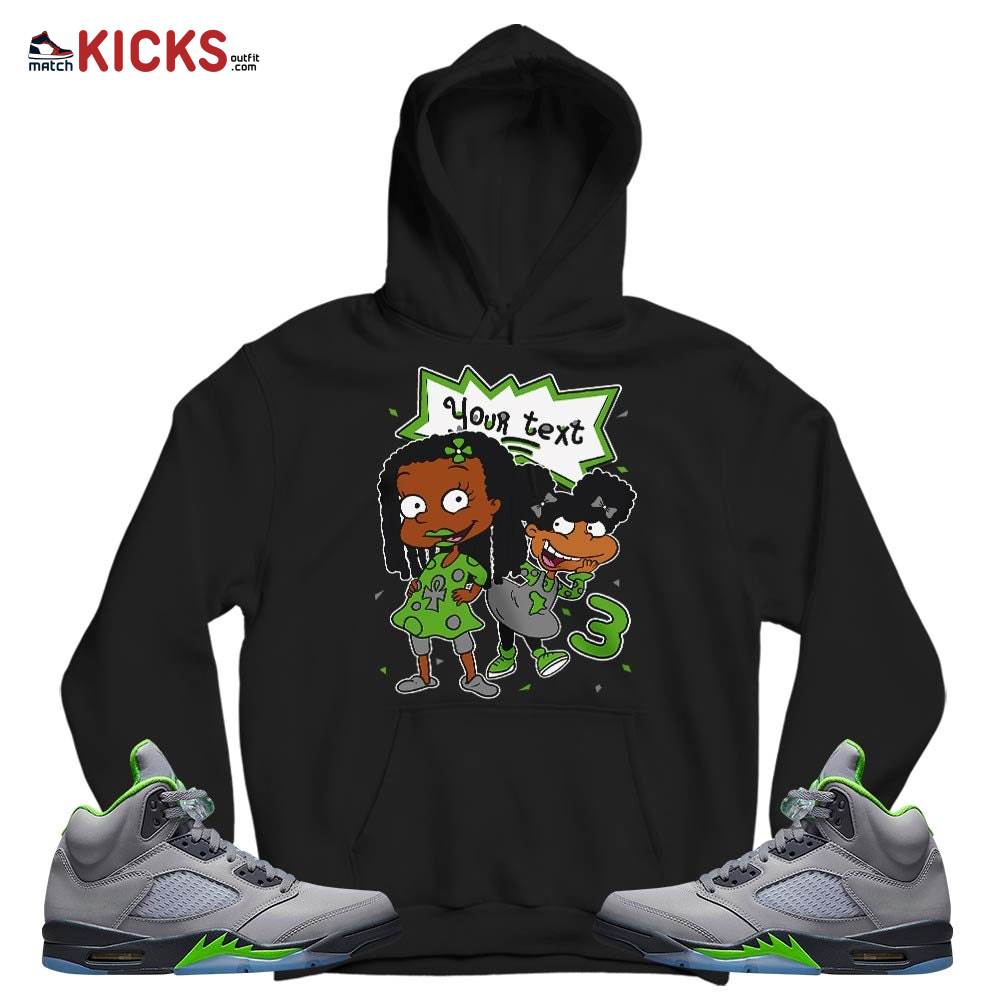 Custom Birthday Rugrats Sneaker Shirt Match Green Bean 5s, Jordan 5 Retro Green Bean MKO T-Shirt Custom Birthday Rugrats Sneaker Shirt Match Green Bean 5s, Jordan 5 Retro Green Bean MKO T-Shirt