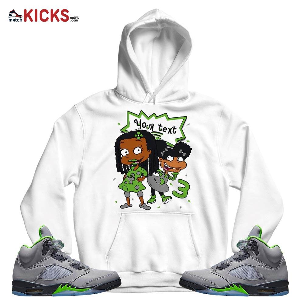 Custom Birthday Rugrats Sneaker Shirt Match Green Bean 5s, Jordan 5 Retro Green Bean MKO T-Shirt Custom Birthday Rugrats Sneaker Shirt Match Green Bean 5s, Jordan 5 Retro Green Bean MKO T-Shirt