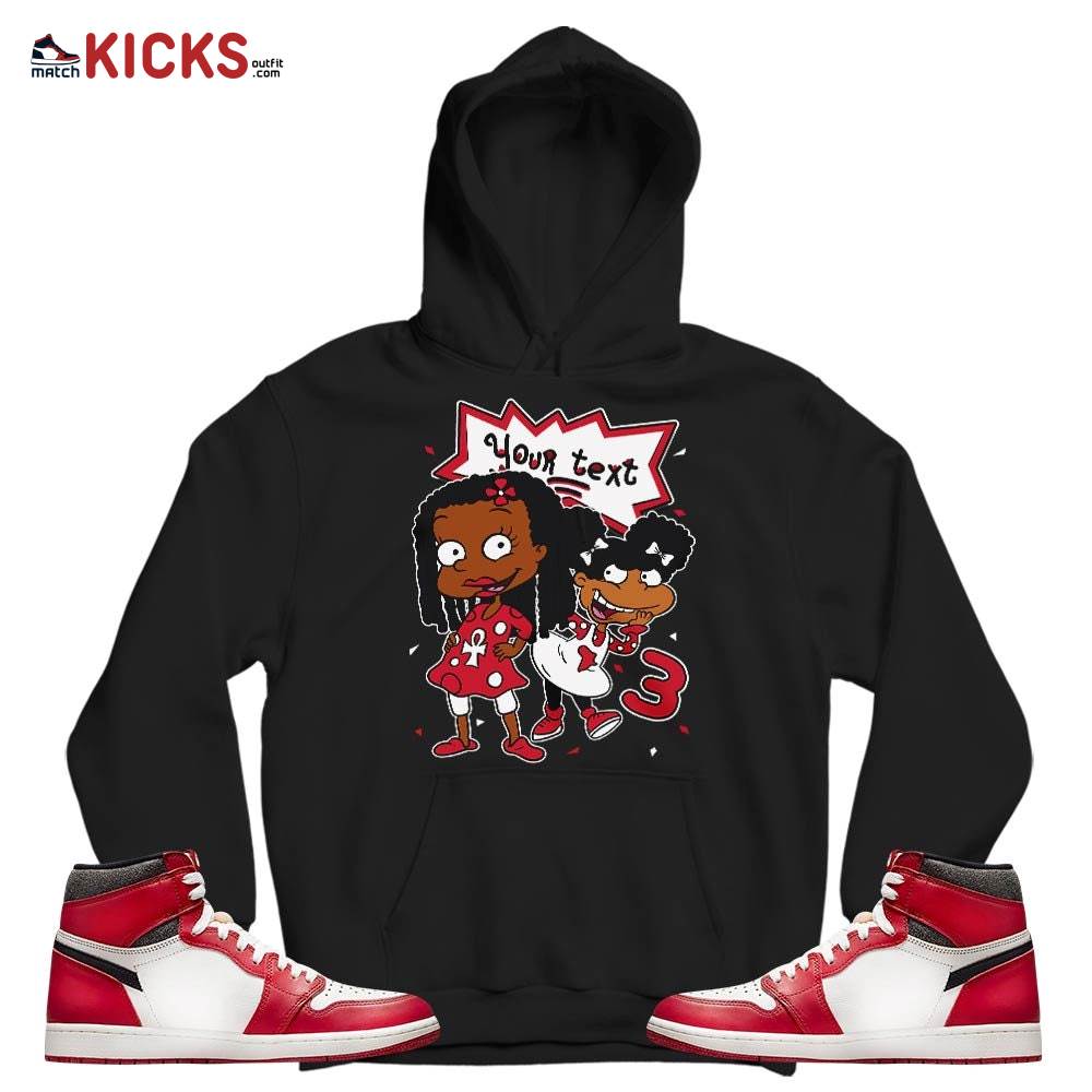 Custom Birthday Rugrats Sneaker Shirt Match High OG Chicago 1s, Jordan 1 Lost and Found Chicago MKO T-Shirt Custom Birthday Rugrats Sneaker Shirt Match High OG Chicago 1s, Jordan 1 Lost and Found Chicago MKO T-Shirt
