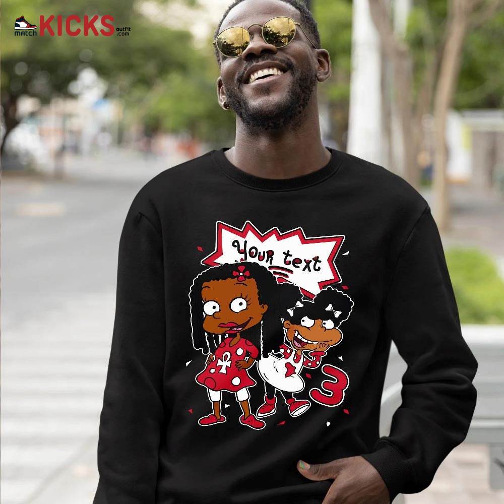 Custom Birthday Rugrats Sneaker Shirt Match High OG Chicago 1s, Jordan 1 Lost and Found Chicago MKO T-Shirt Custom Birthday Rugrats Sneaker Shirt Match High OG Chicago 1s, Jordan 1 Lost and Found Chicago MKO T-Shirt