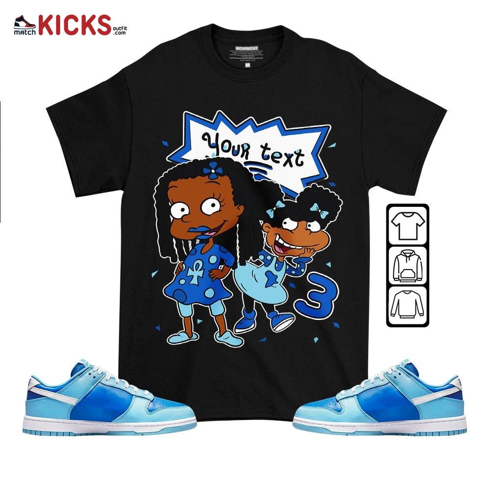Custom Birthday Rugrats Sneaker Shirt Match Low Argon 2022, Dunk Low Argon MKO T-Shirt