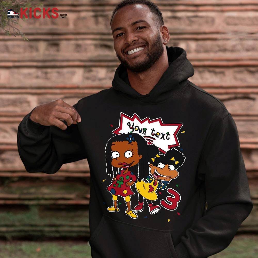 Custom Birthday Rugrats Sneaker Shirt Match Mid Multi Color 2022 1s, Jordan 1 Mid Multi Color 2022 MKO T-Shirt Custom Birthday Rugrats Sneaker Shirt Match Mid Multi Color 2022 1s, Jordan 1 Mid Multi Color 2022 MKO T-Shirt