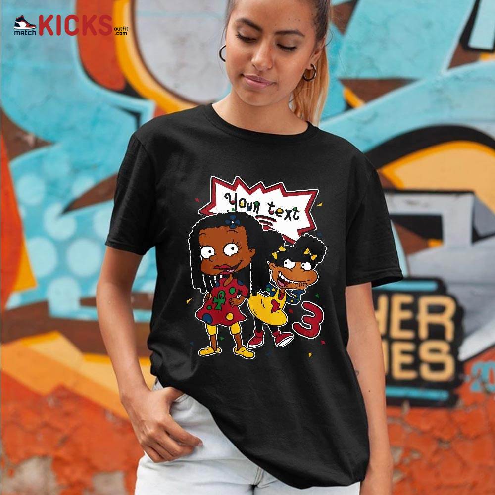 Custom Birthday Rugrats Sneaker Shirt Match Mid Multi Color 2022 1s, Jordan 1 Mid Multi Color 2022 MKO T-Shirt Custom Birthday Rugrats Sneaker Shirt Match Mid Multi Color 2022 1s, Jordan 1 Mid Multi Color 2022 MKO T-Shirt
