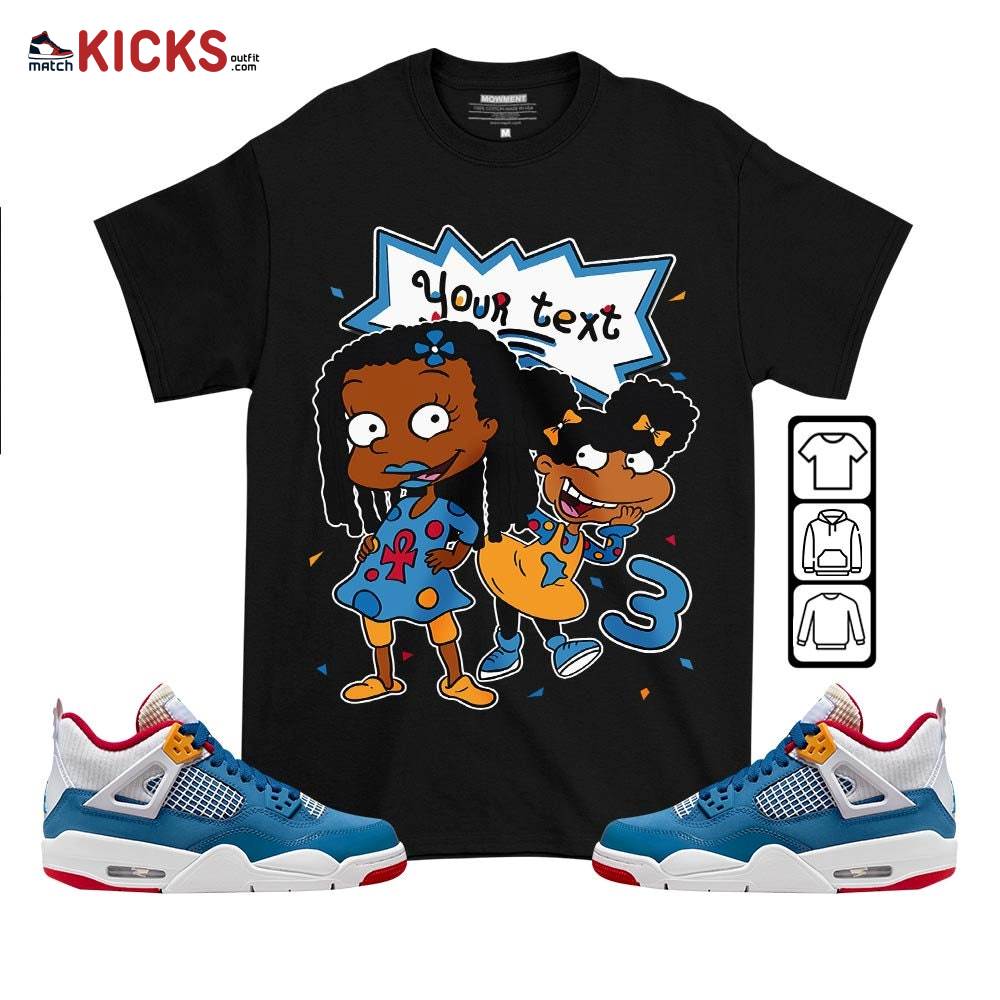Custom Birthday Rugrats Sneaker Shirt Match Retro Messy Room 4s, Jordan 4 GS Messy Room MKO T-Shirt Custom Birthday Rugrats Sneaker Shirt Match Retro Messy Room 4s, Jordan 4 GS Messy Room MKO T-Shirt