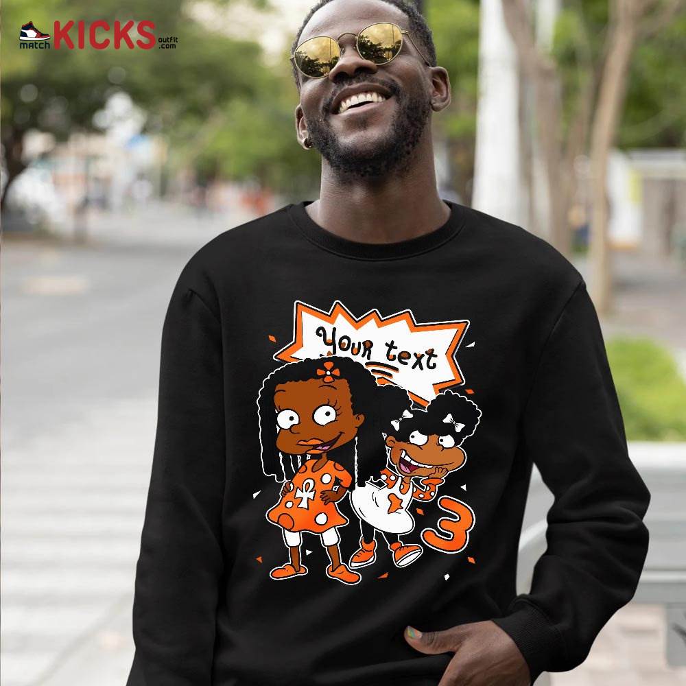 Custom Birthday Rugrats Sneaker Shirt Match Retro Starfish 1s, Jordan 1 Retro High OG Starfish MKO T-Shirt Custom Birthday Rugrats Sneaker Shirt Match Retro Starfish 1s, Jordan 1 Retro High OG Starfish MKO T-Shirt