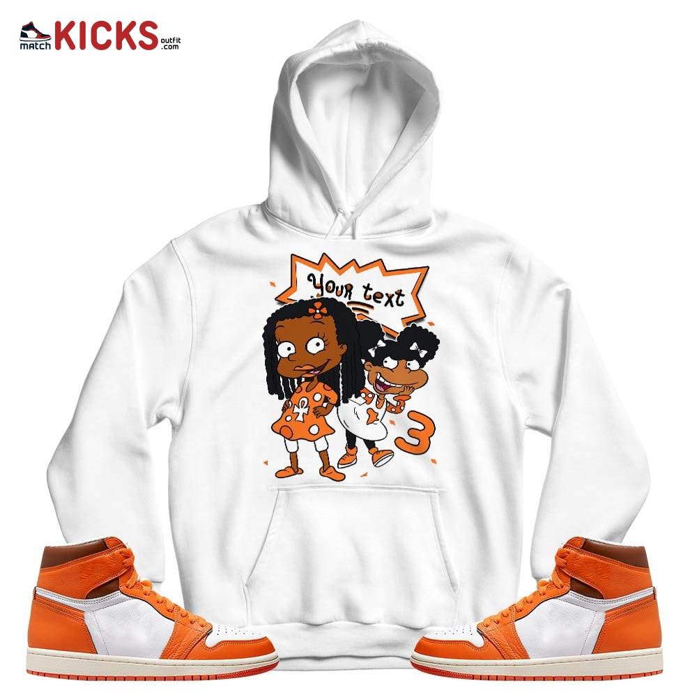 Custom Birthday Rugrats Sneaker Shirt Match Retro Starfish 1s, Jordan 1 Retro High OG Starfish MKO T-Shirt Custom Birthday Rugrats Sneaker Shirt Match Retro Starfish 1s, Jordan 1 Retro High OG Starfish MKO T-Shirt