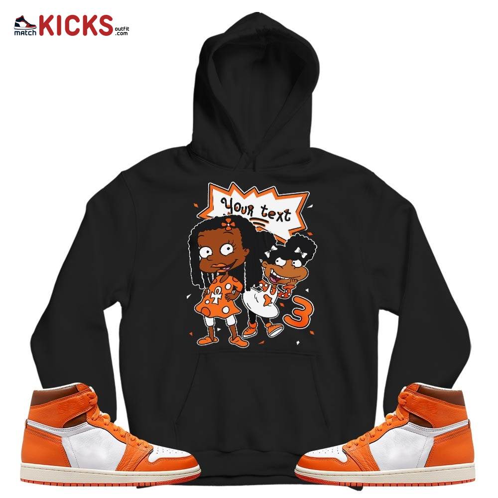Custom Birthday Rugrats Sneaker Shirt Match Retro Starfish 1s, Jordan 1 Retro High OG Starfish MKO T-Shirt Custom Birthday Rugrats Sneaker Shirt Match Retro Starfish 1s, Jordan 1 Retro High OG Starfish MKO T-Shirt