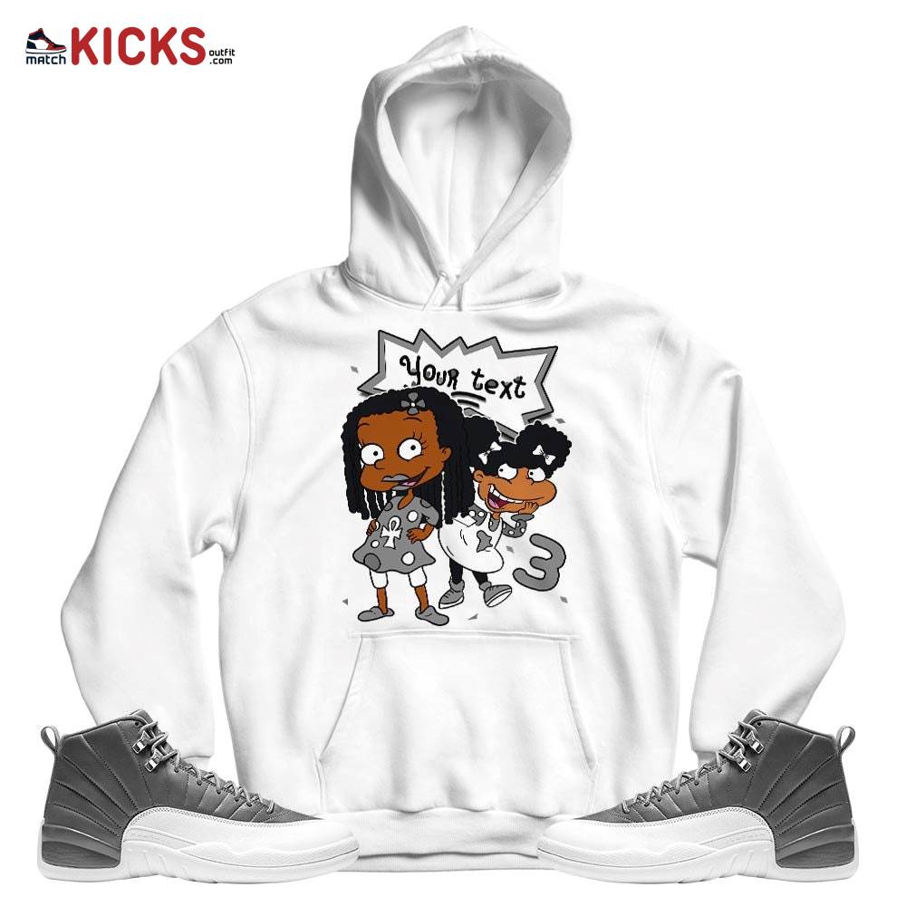 Custom Birthday Rugrats Sneaker Shirt Match Stealth 12s, Jordan 12 Retro Stealth MKO T-Shirt Custom Birthday Rugrats Sneaker Shirt Match Stealth 12s, Jordan 12 Retro Stealth MKO T-Shirt