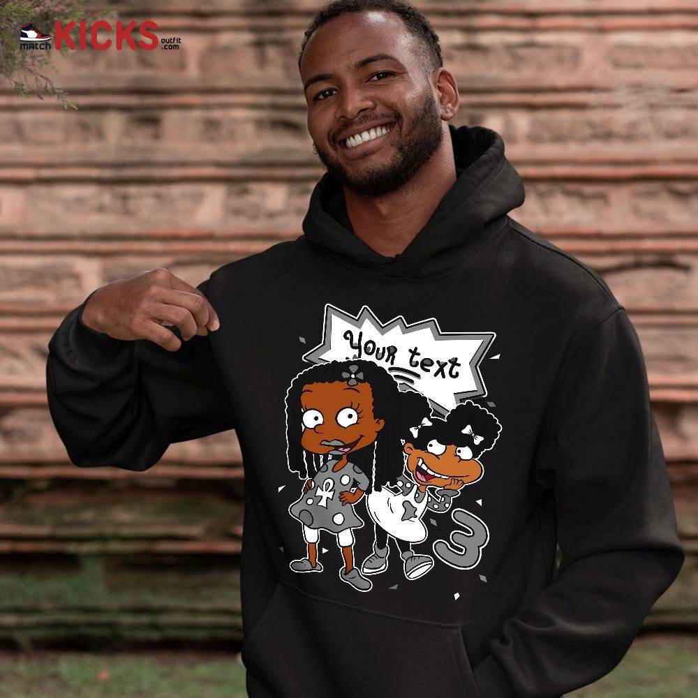 Custom Birthday Rugrats Sneaker Shirt Match Stealth 12s, Jordan 12 Retro Stealth MKO T-Shirt Custom Birthday Rugrats Sneaker Shirt Match Stealth 12s, Jordan 12 Retro Stealth MKO T-Shirt