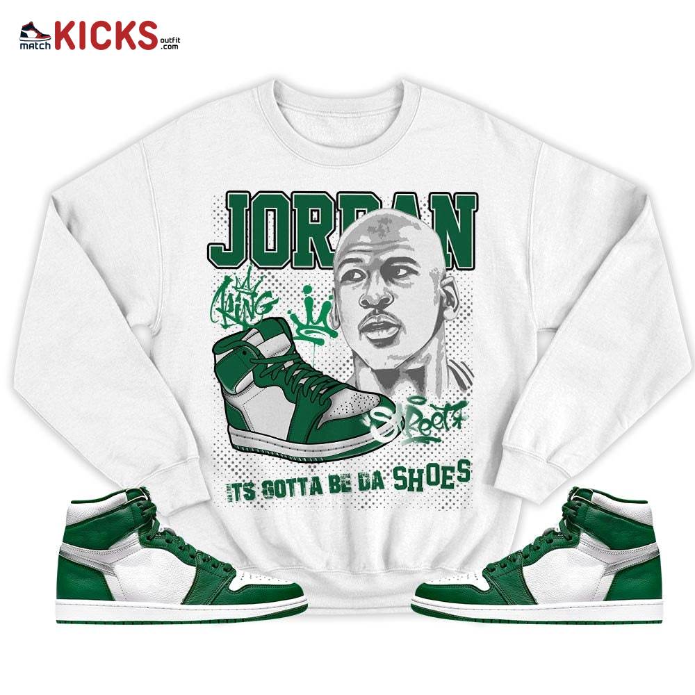 Custom Bulls 23 JD Sneaker Shirt Match High Gorge Green 1s, Jordan 1 Retro High Gorge Green MKO T-Shirt Custom Bulls 23 JD Sneaker Shirt Match High Gorge Green 1s, Jordan 1 Retro High Gorge Green MKO T-Shirt