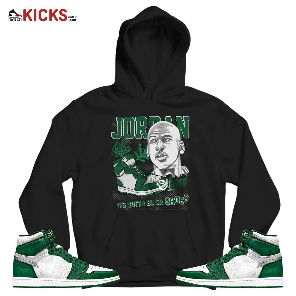 Custom Bulls 23 JD Sneaker Shirt Match High Gorge Green 1s, Jordan 1 Retro High Gorge Green MKO T-Shirt Custom Bulls 23 JD Sneaker Shirt Match High Gorge Green 1s, Jordan 1 Retro High Gorge Green MKO T-Shirt