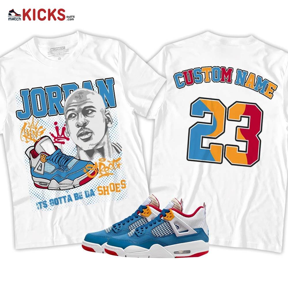 Custom Bulls 23 JD Sneaker Shirt Match Messy Room 4s, Jordan 4 GS Messy Room MKO T-Shirt Custom Bulls 23 JD Sneaker Shirt Match Messy Room 4s, Jordan 4 GS Messy Room MKO T-Shirt