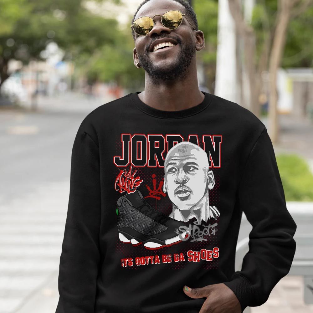 Custom Bulls 23 JD Sneaker Shirt Match Retro Playoffs 13s, Jordan 13 Playoffs MKO T-Shirt Custom Bulls 23 JD Sneaker Shirt Match Retro Playoffs 13s, Jordan 13 Playoffs MKO T-Shirt