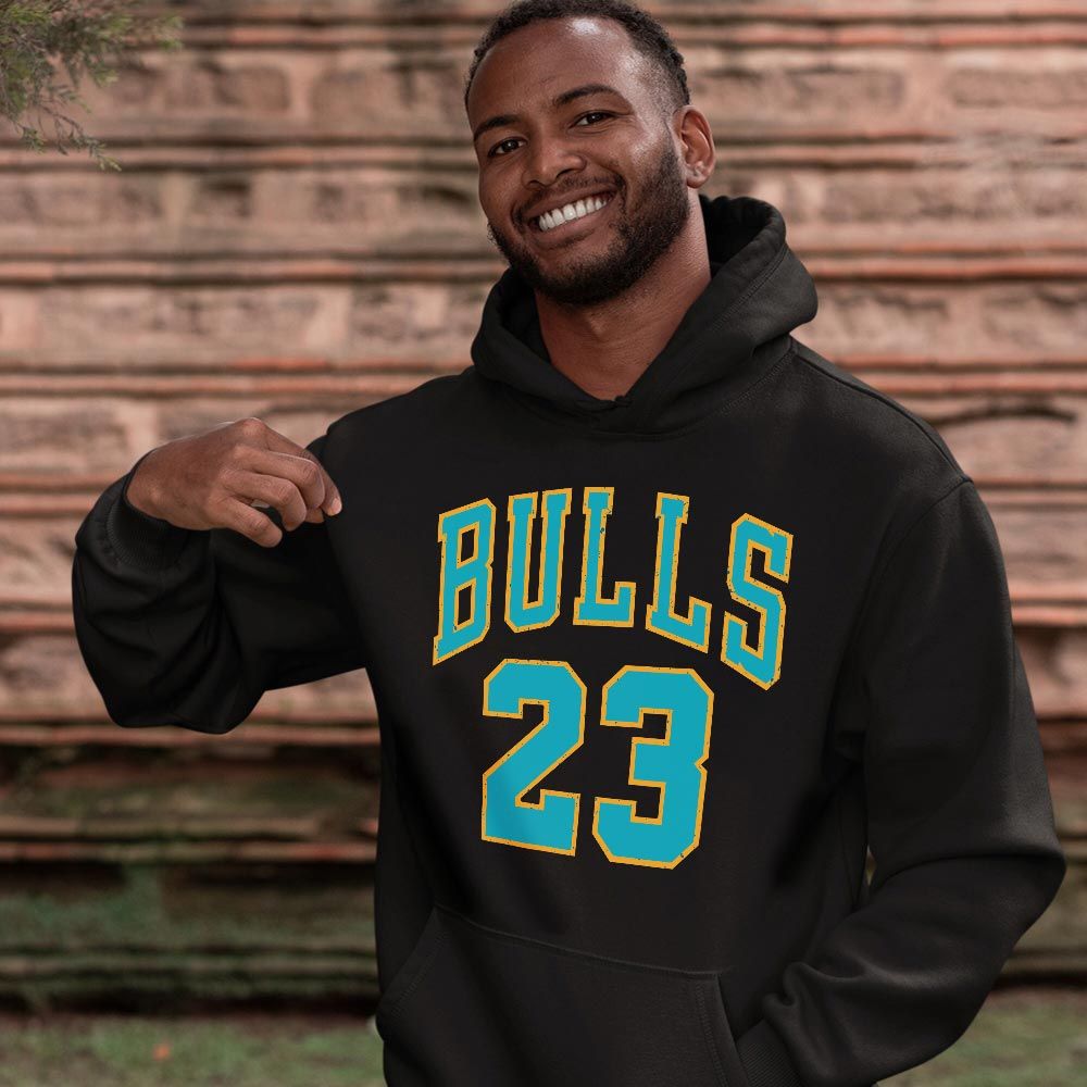 Custom Bulls Number 23 Sneaker Shirt Match 2023 Retro Aqua 5s, Jordan 5 Aqua MKO Sweatshirt Custom Bulls Number 23 Sneaker Shirt Match 2023 Retro Aqua 5s, Jordan 5 Aqua MKO Sweatshirt