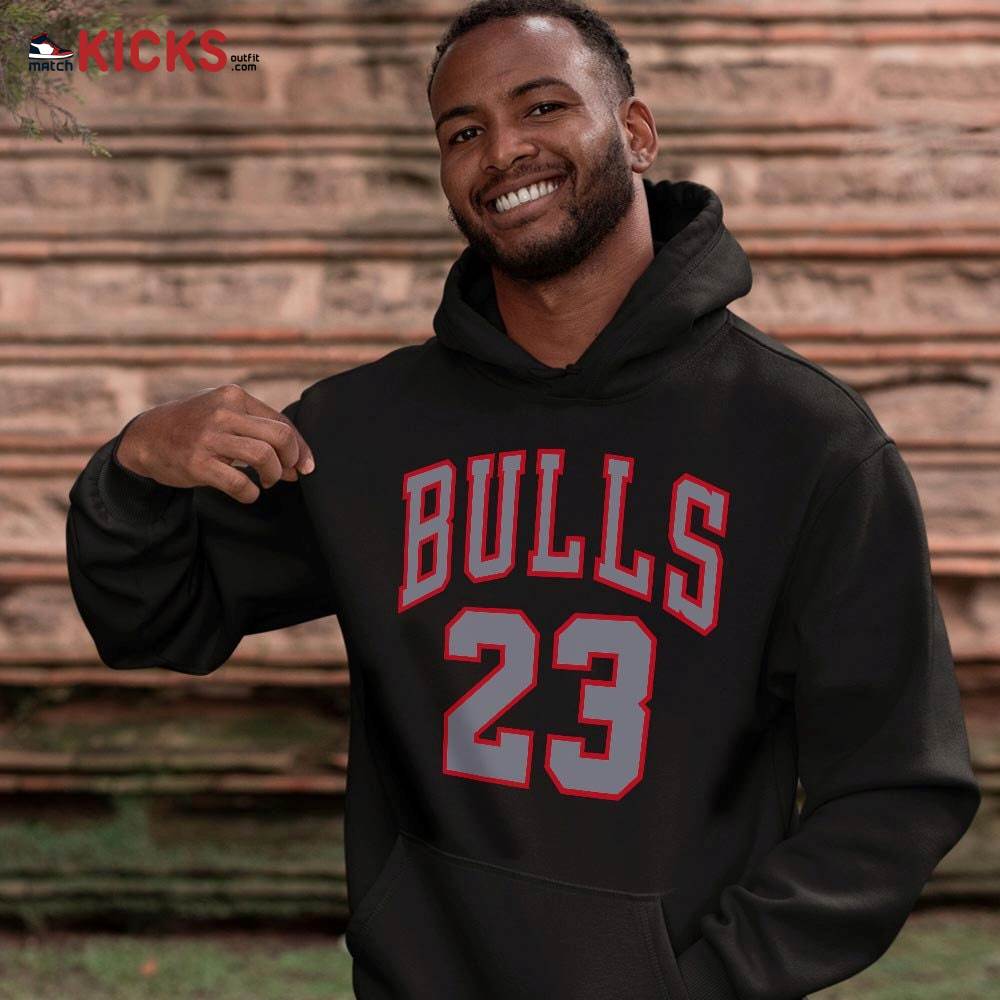 Custom Bulls Number 23 Sneaker Shirt Match Black Flint 13s, Jordan Retro 13 Black Flint MKO Sweatshirt Custom Bulls Number 23 Sneaker Shirt Match Black Flint 13s, Jordan Retro 13 Black Flint MKO Sweatshirt