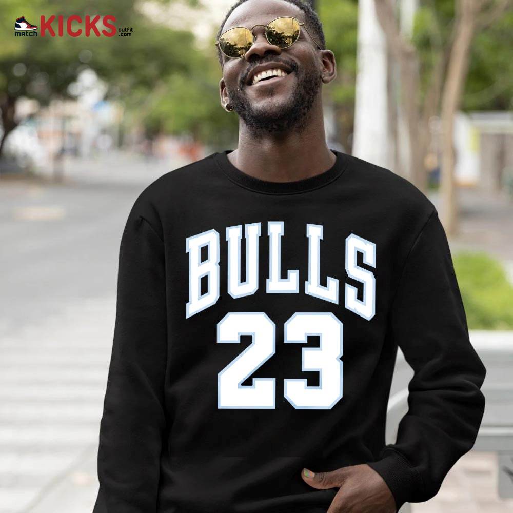 Custom Bulls Number 23 Sneaker Shirt Match Space Jam 1s, Jordan 1 Mid Space Jam MKO Sweatshirt Custom Bulls Number 23 Sneaker Shirt Match Space Jam 1s, Jordan 1 Mid Space Jam MKO Sweatshirt