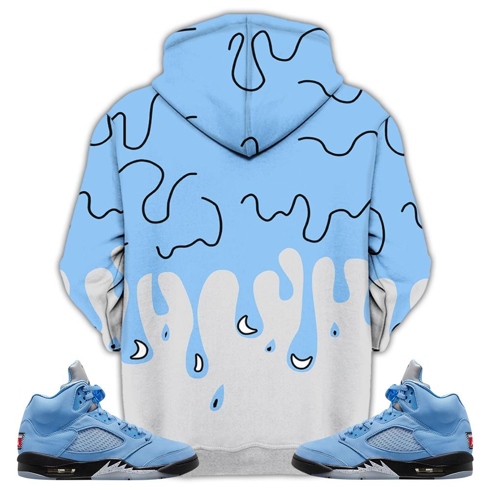 Custom Bunny Wanted 02 Sneaker Shirt Match Retro University Blue 5S, Jordan 5 University Blue Hoodie Sweatshirt Tee All Over Print MKO Shirt