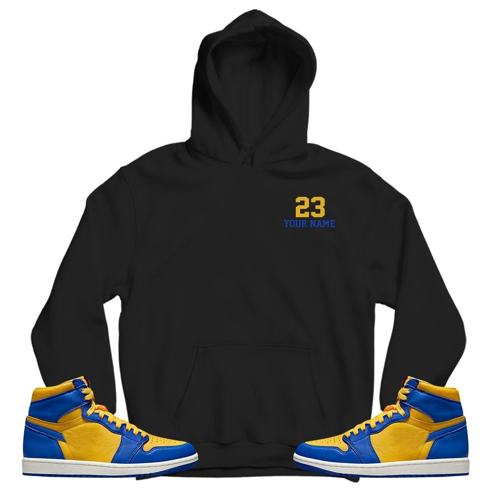 Custom Cup 23 Sneaker Shirt Match 2023 Laney 1s, Jordan 1 Retro High Laney MKO T-Shirt