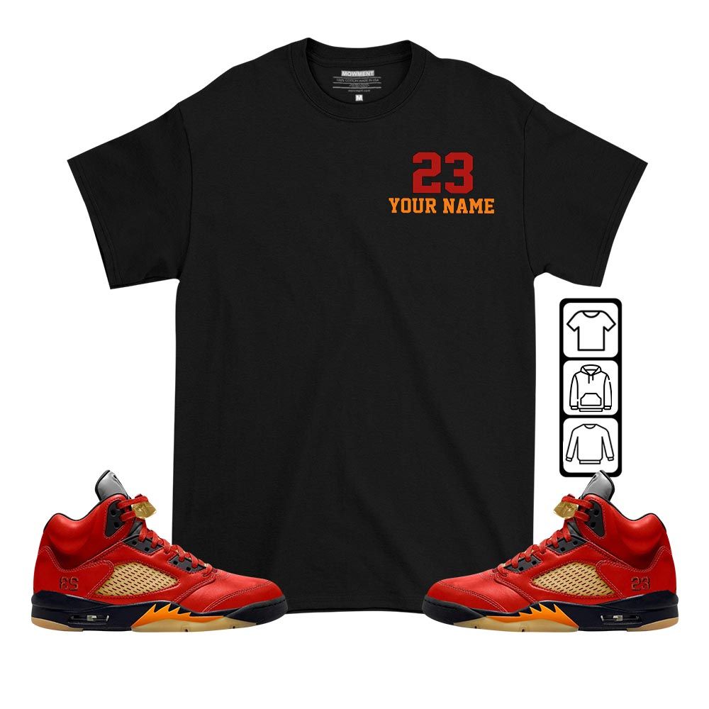 Custom Cup 23 Sneaker Shirt Match 5 Dunk On Mars, Jordan 5 Mars For Her MKO T-Shirt Custom Cup 23 Sneaker Shirt Match 5 Dunk On Mars, Jordan 5 Mars For Her MKO T-Shirt