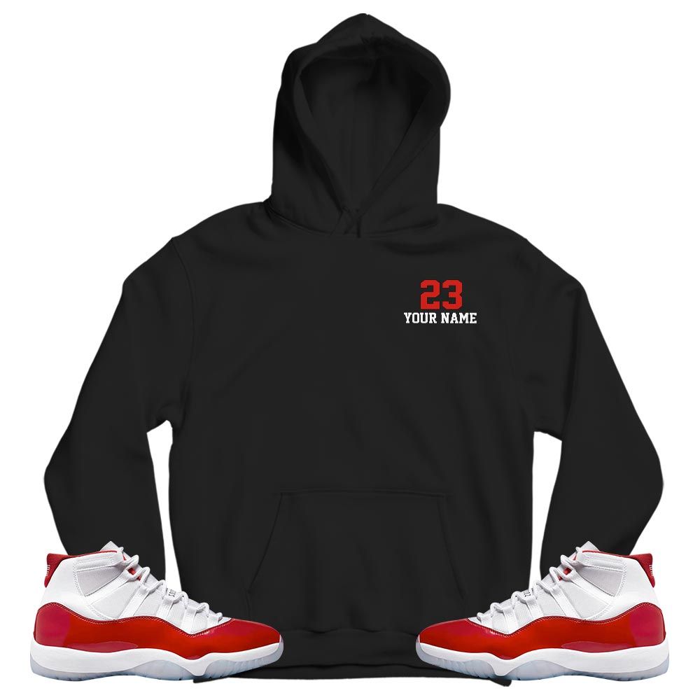Custom Cup 23 Sneaker Shirt Match Cherry 11s, Jordan 11 Retro Cherry MKO T-Shirt
