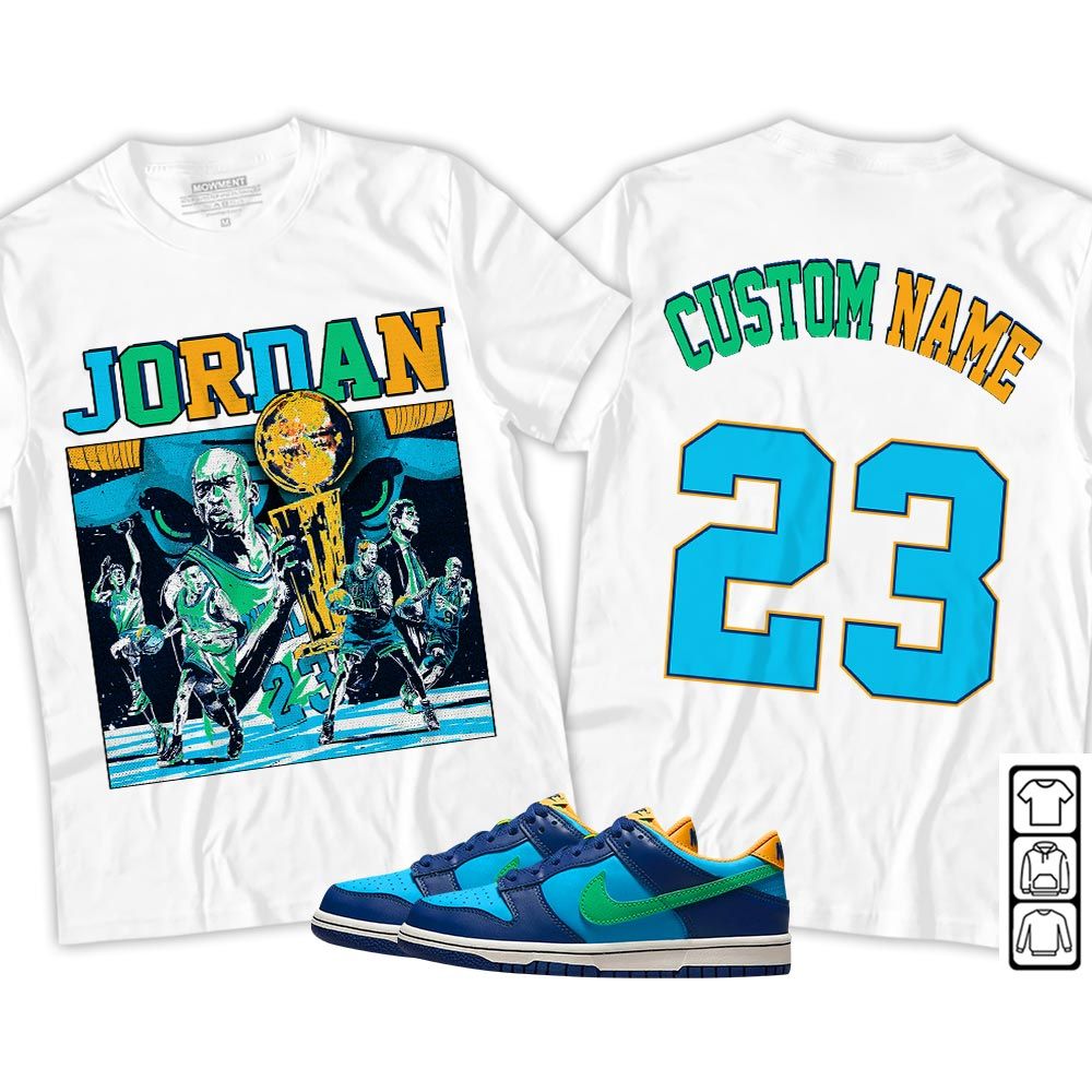 Custom Cup 23 Sneaker Shirt Match Dunk Low GS Kyrie, Dunk Low GS Electric Algae MKO T-Shirt Custom Cup 23 Sneaker Shirt Match Dunk Low GS Kyrie, Dunk Low GS Electric Algae MKO T-Shirt