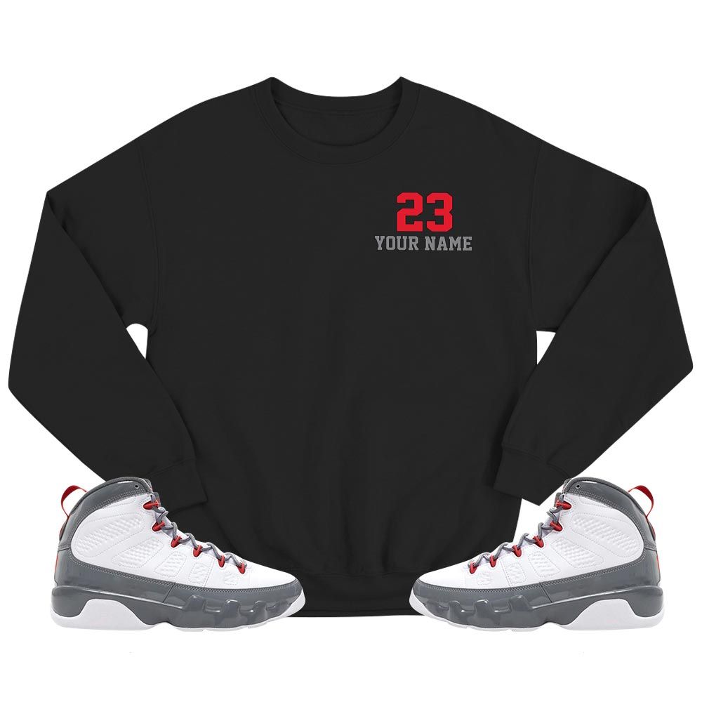 Custom Cup 23 Sneaker Shirt Match Fire Red 9s, Jordan 9 Retro Fire Red MKO T-Shirt Custom Cup 23 Sneaker Shirt Match Fire Red 9s, Jordan 9 Retro Fire Red MKO T-Shirt