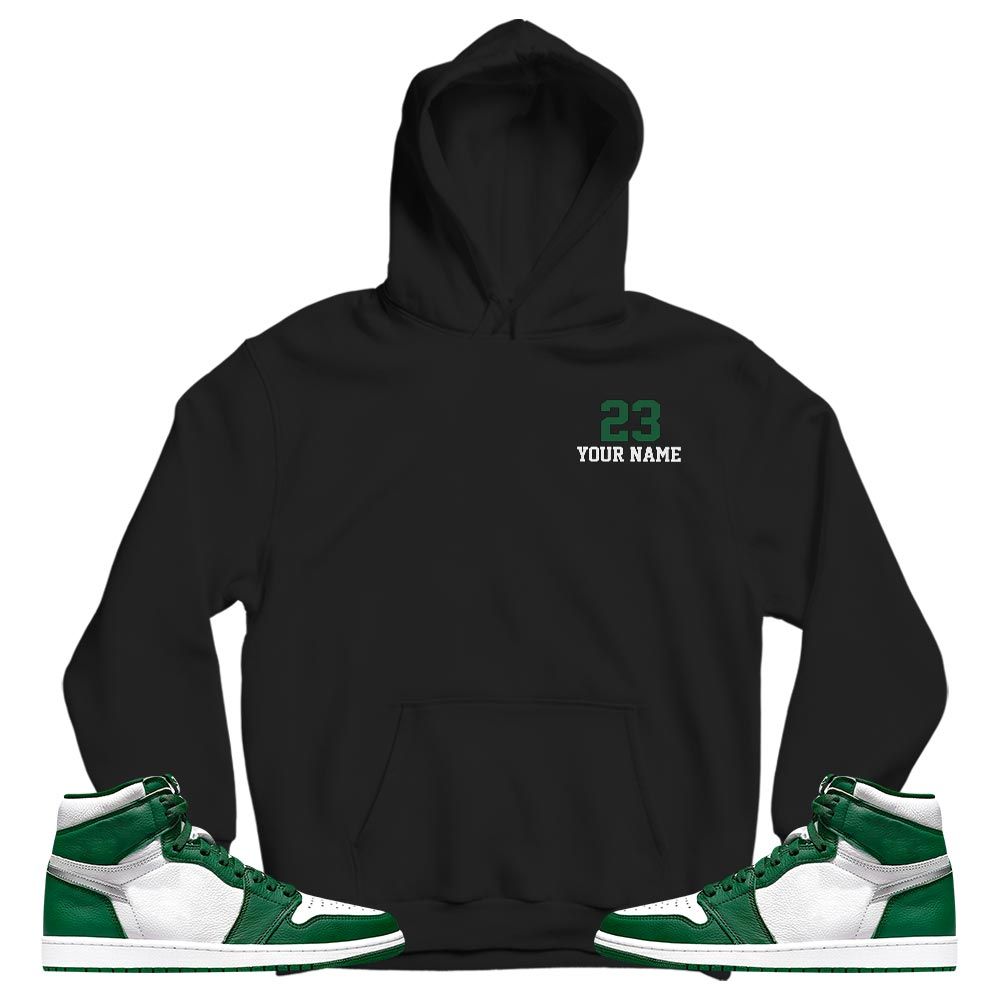 Custom Cup 23 Sneaker Shirt Match High Gorge Green 1s, Jordan 1 Retro High Gorge Green MKO T-Shirt